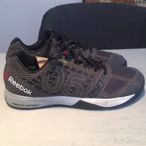 Women’s Reebok Nano 5.0 Black Gravel Size 8.5.
